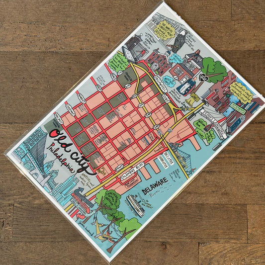 Old City Philly Map
