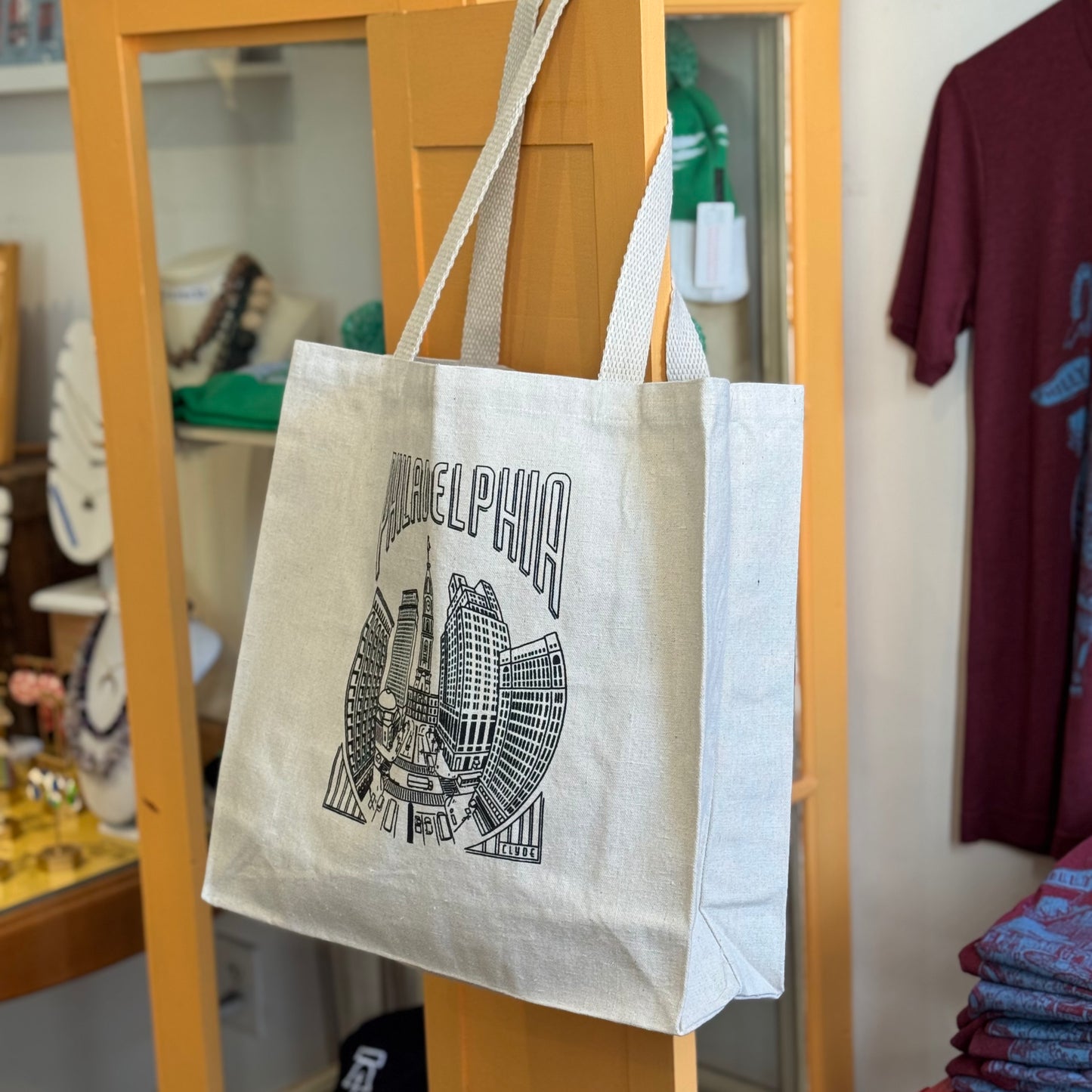 Philadelphia Skyline Tote Bag