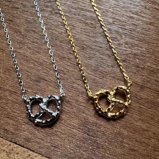 Pretzel Necklaces
