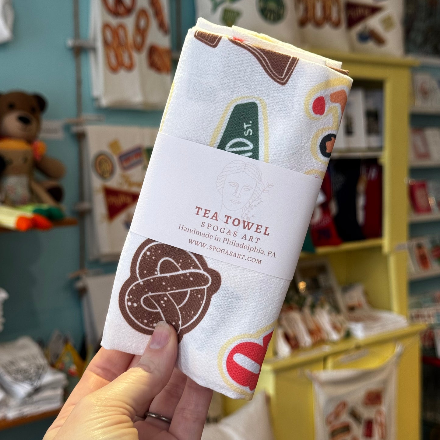 Philly Phaves Tea Towel
