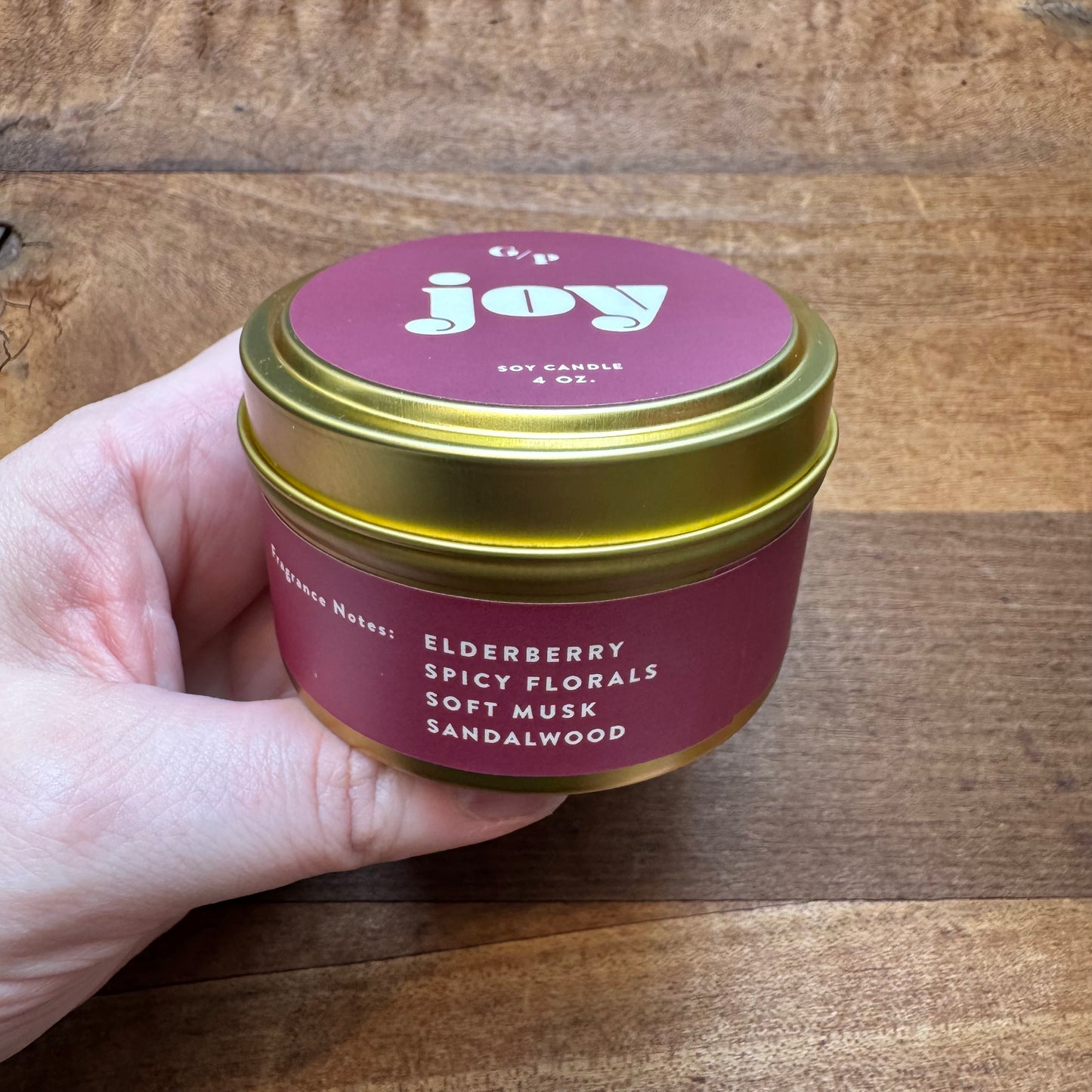 GP Candles-Holiday Tins