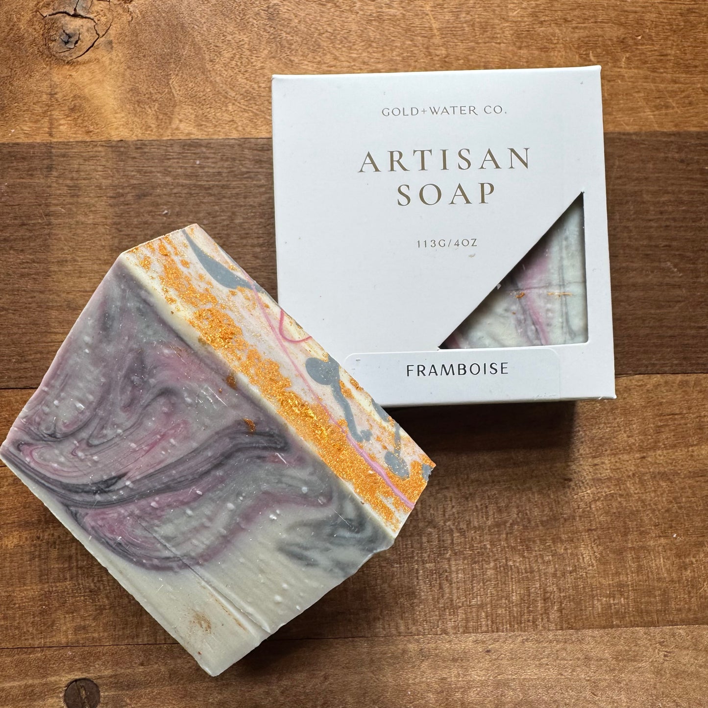 Gold+Water-Scented Soaps