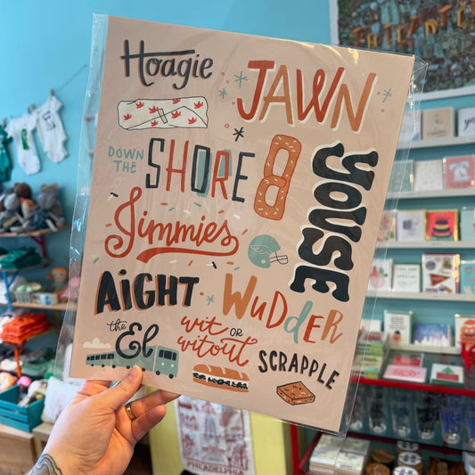 Philly Slang Print