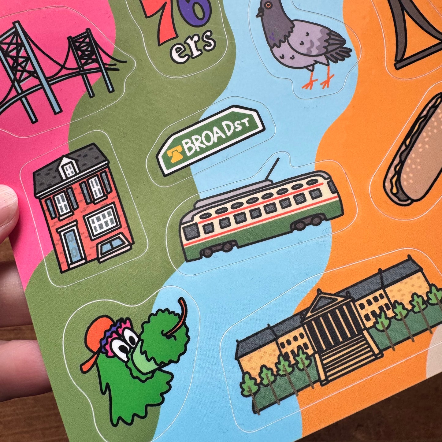 Philly Sticker Sheet