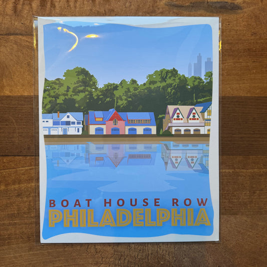 Boathouse Row Print