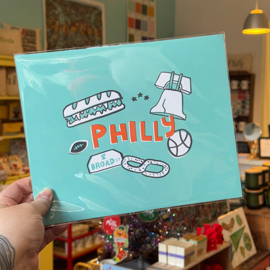 Philly Doodles Print