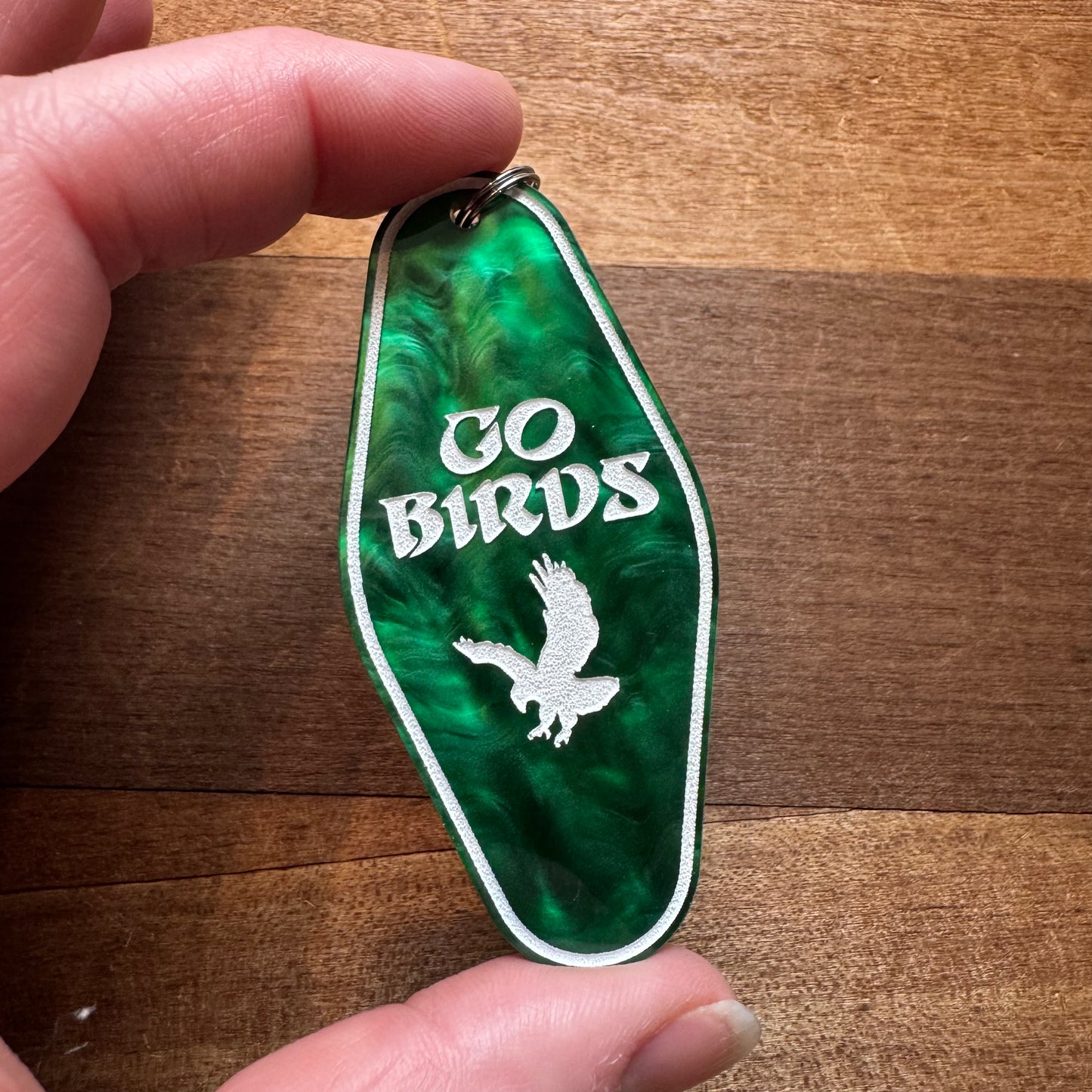 Go Birds & Ring the Bell Keychains