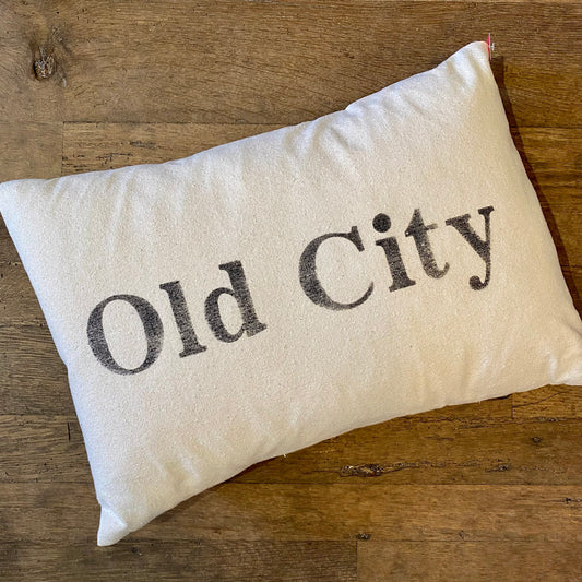 Embroidered Old City Pillows with
