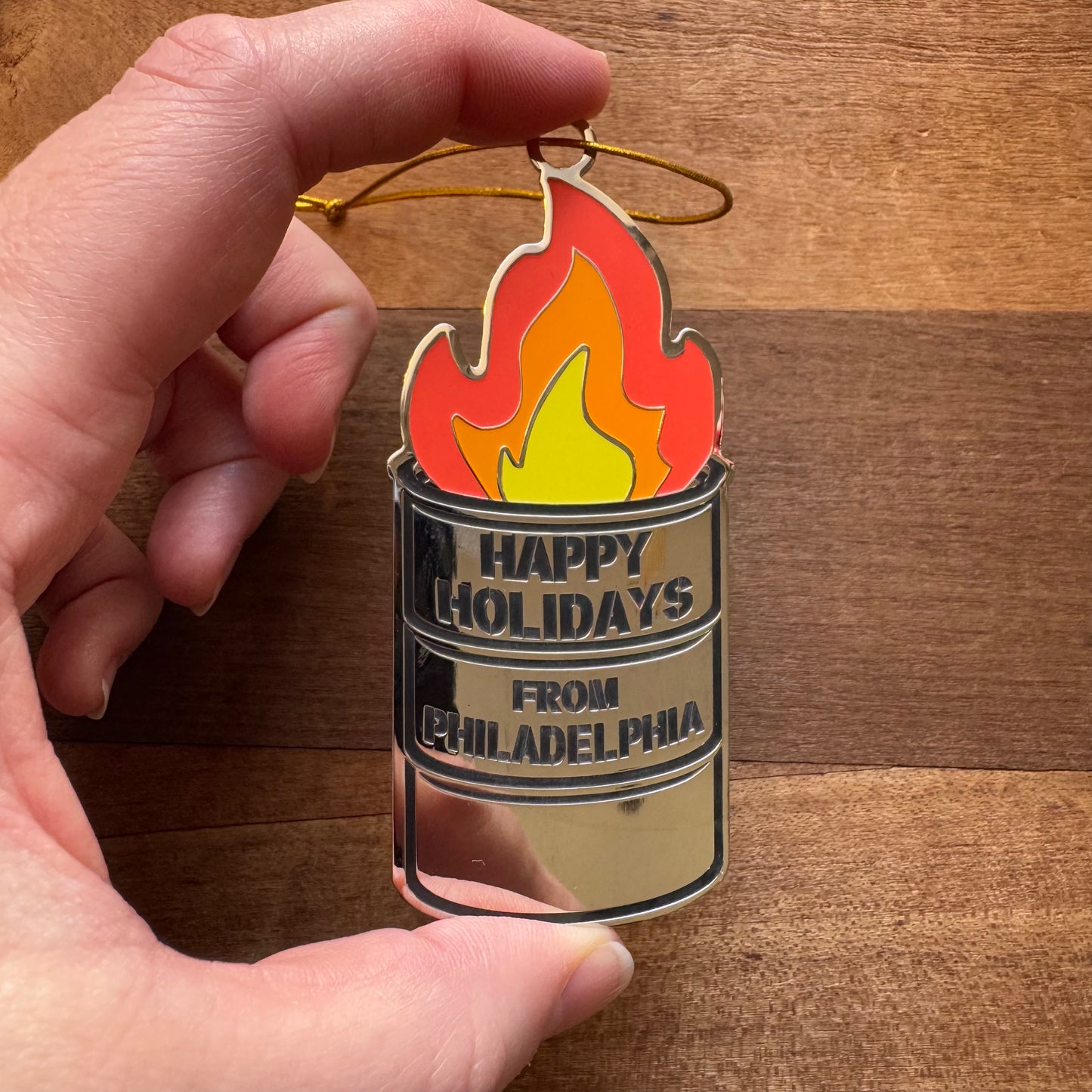 Philly Enamel Ornaments