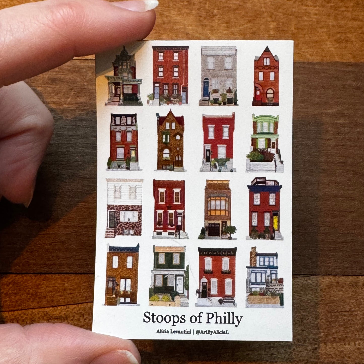 Stoops of Philly Magnet