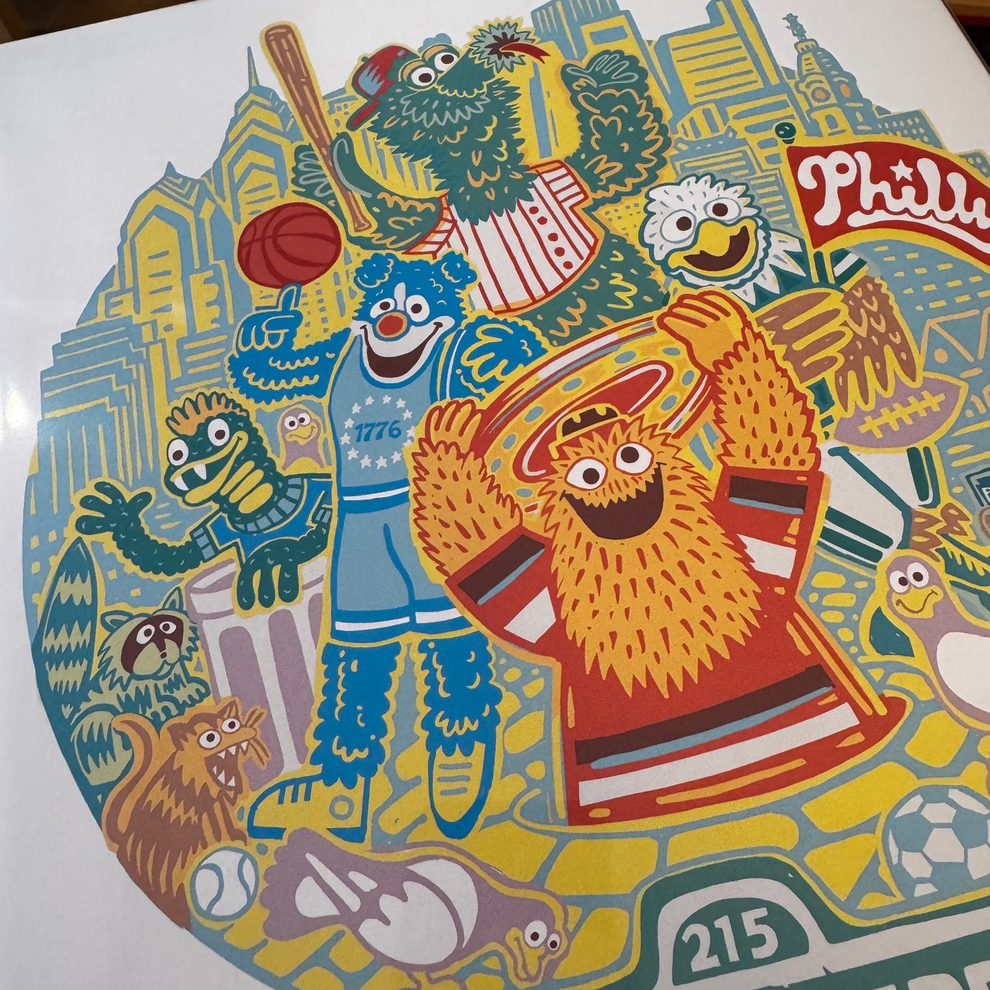 Mascot Skyline Print