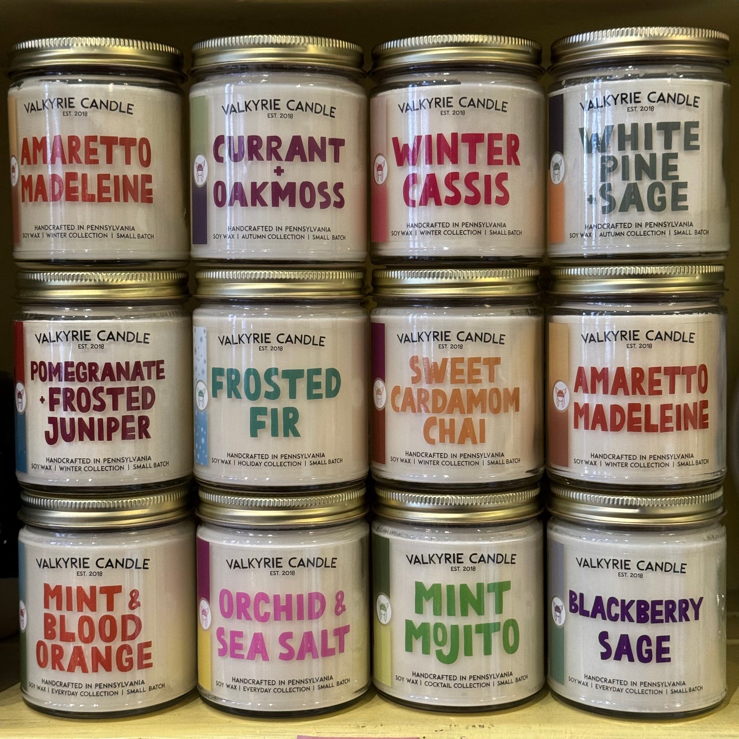 Valkyrie Candles-Glass