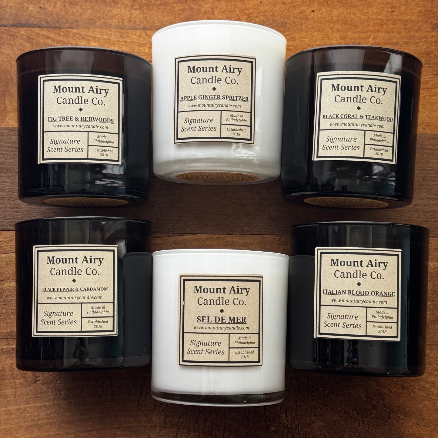 Mount Airy Candles-Glass