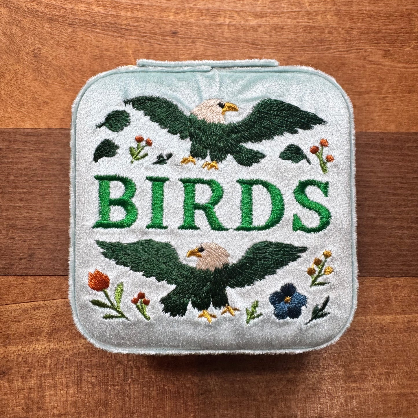 Philly Embroidered Jewelry Box