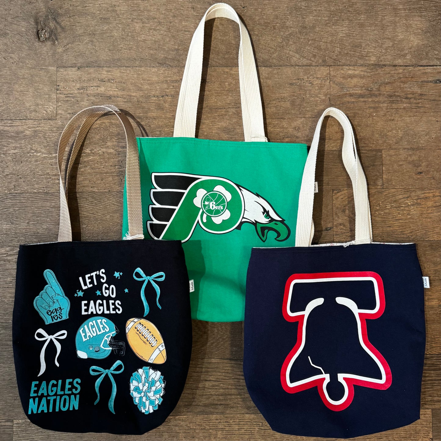 Philly Sports Tote Bags