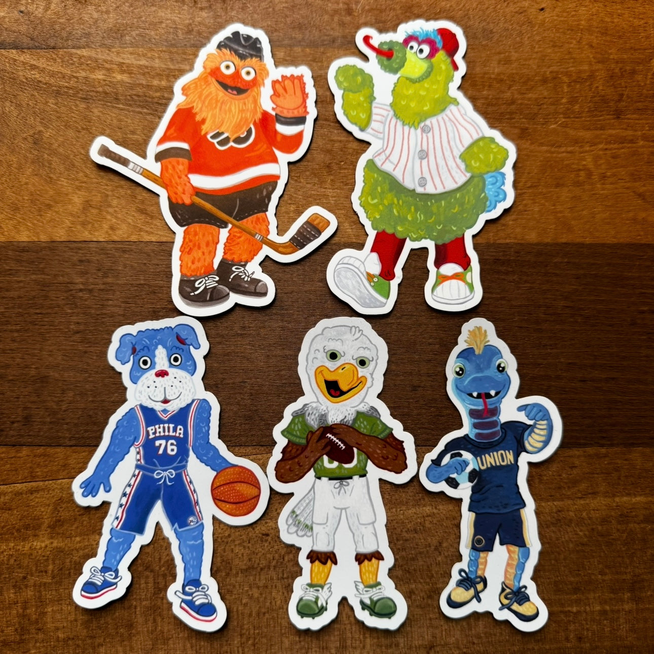 Philly Mascot Magnets