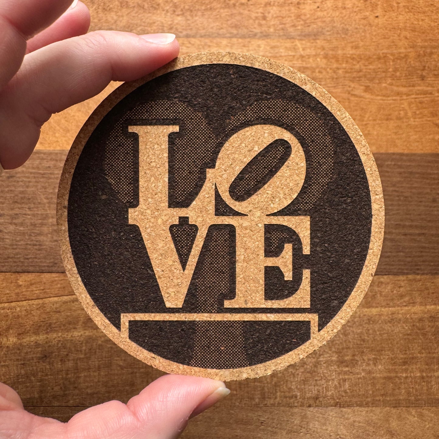 Philadelphia Sculptures Cork Coasters