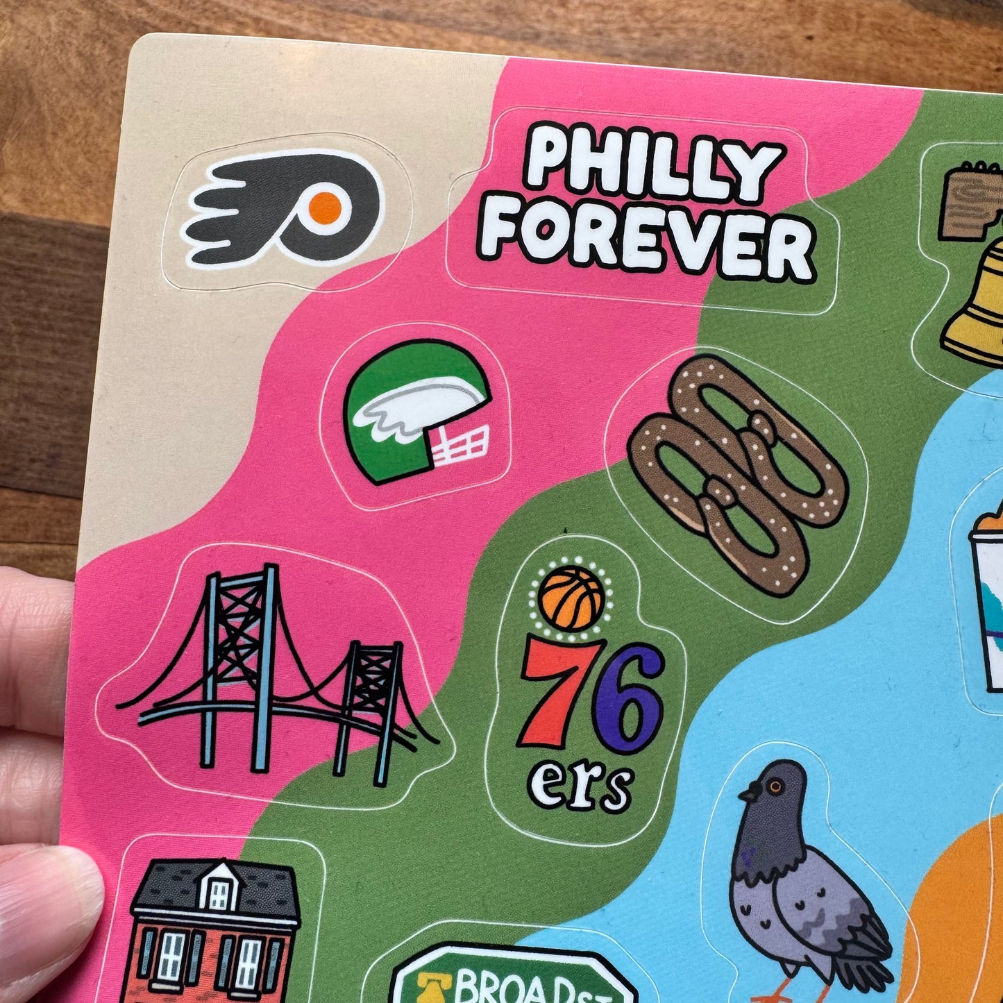 Philly Sticker Sheet