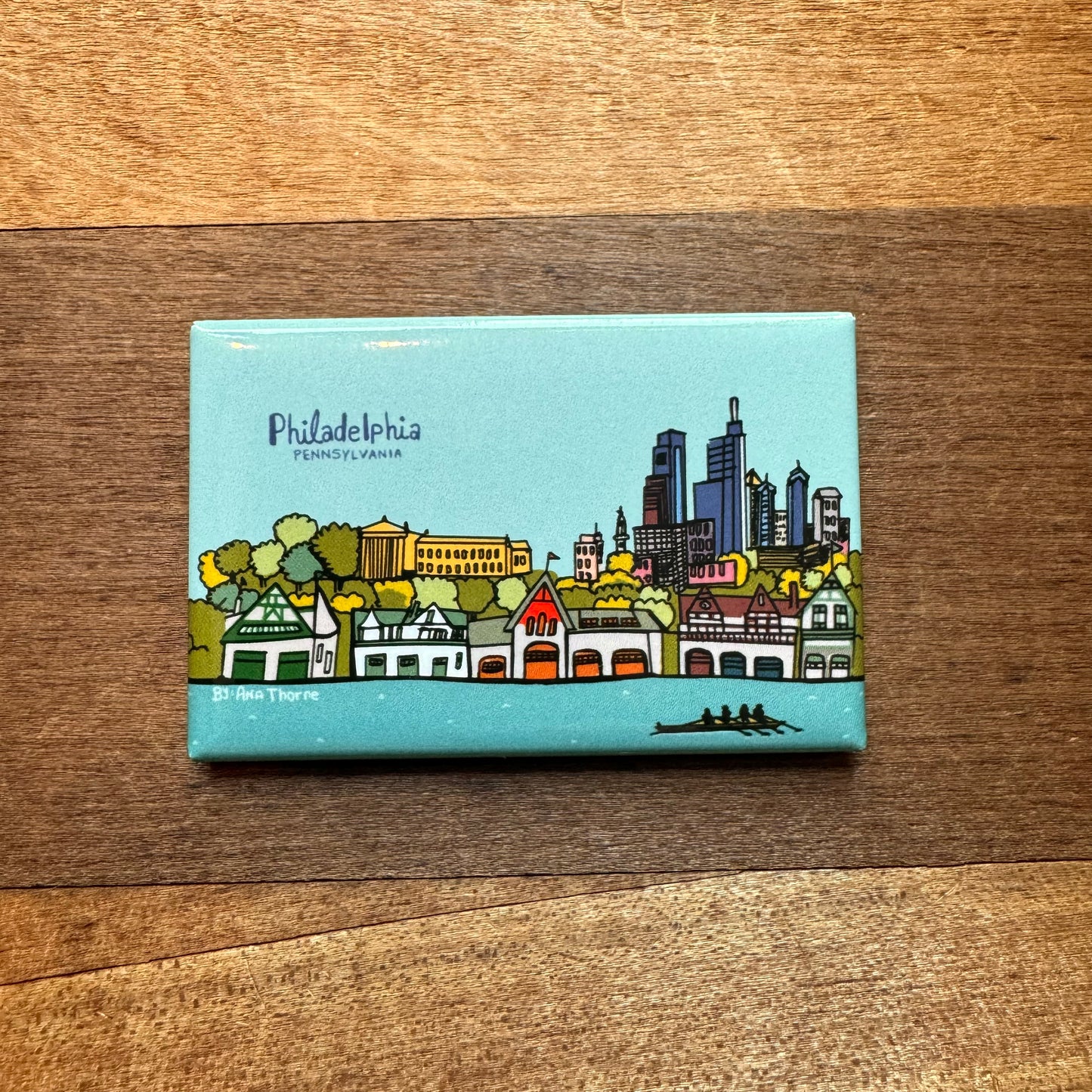 Boathouse Row Magnet