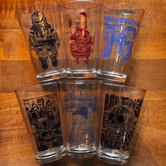 Philly Pint Glasses