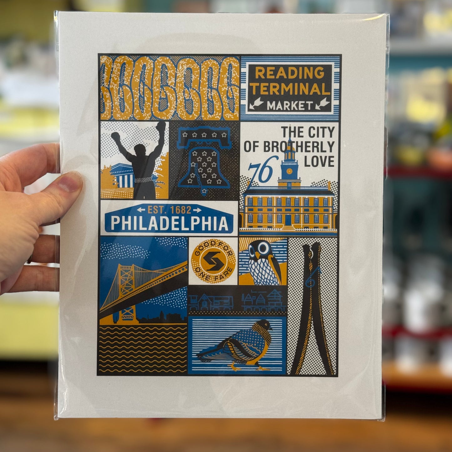 Philadelphia Greetings Print