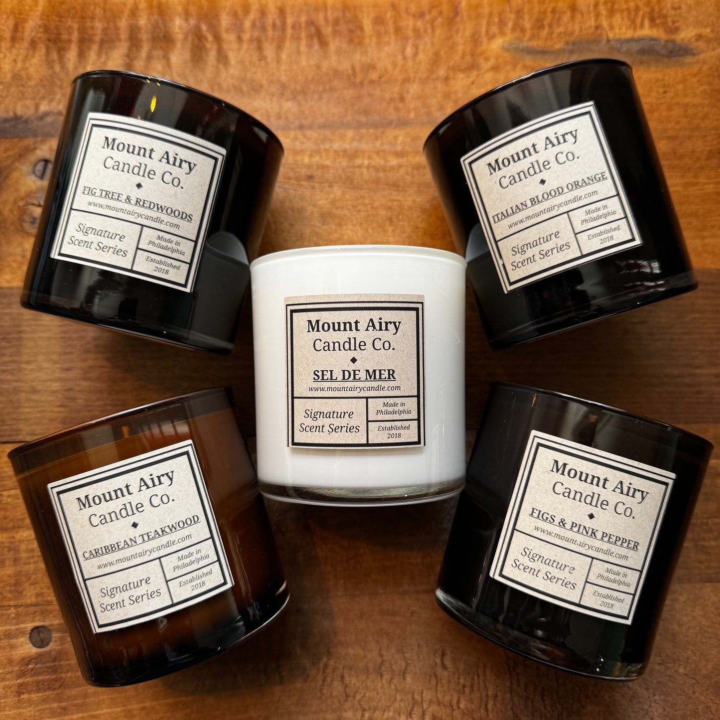 Mount Airy Candles-Glass