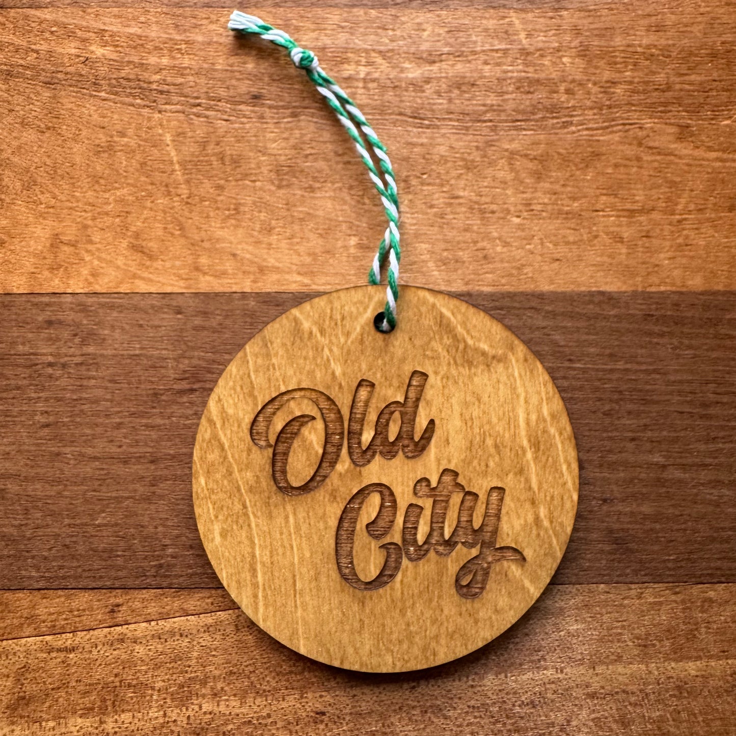 Philly Wood Ornaments