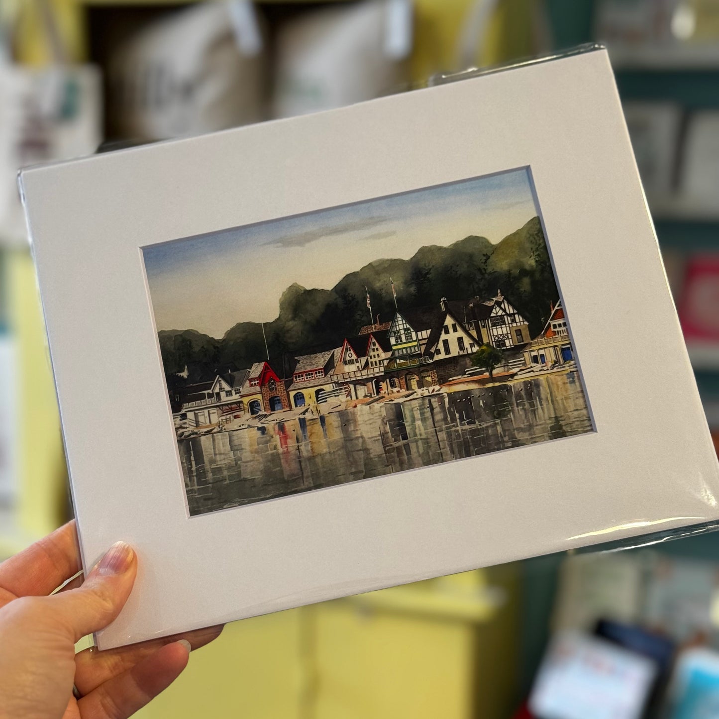 Matted Philly Watercolor Prints