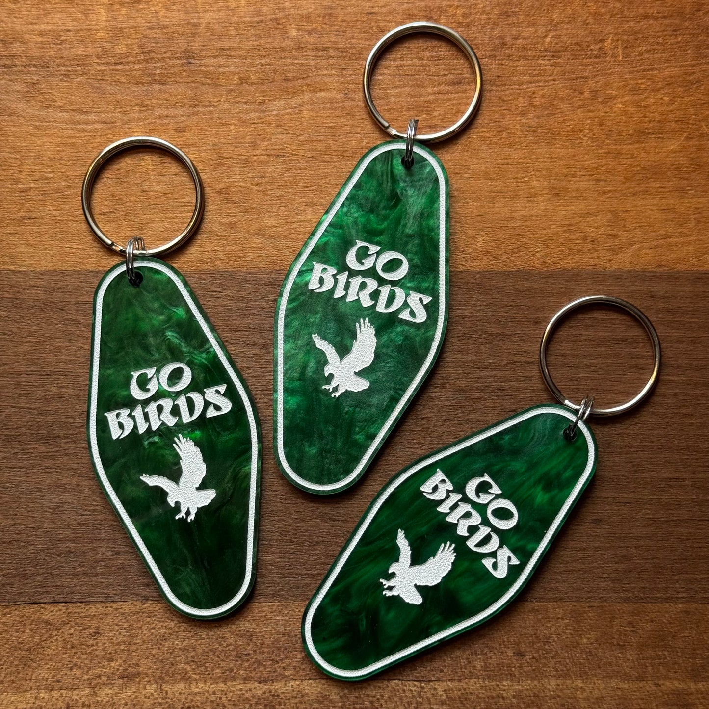 Go Birds Keychain