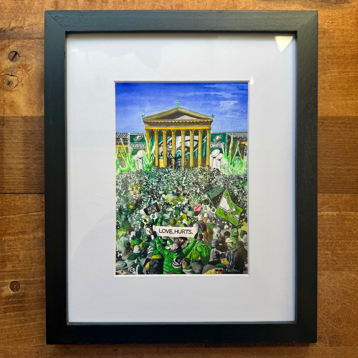 Framed Philly Watercolor Prints