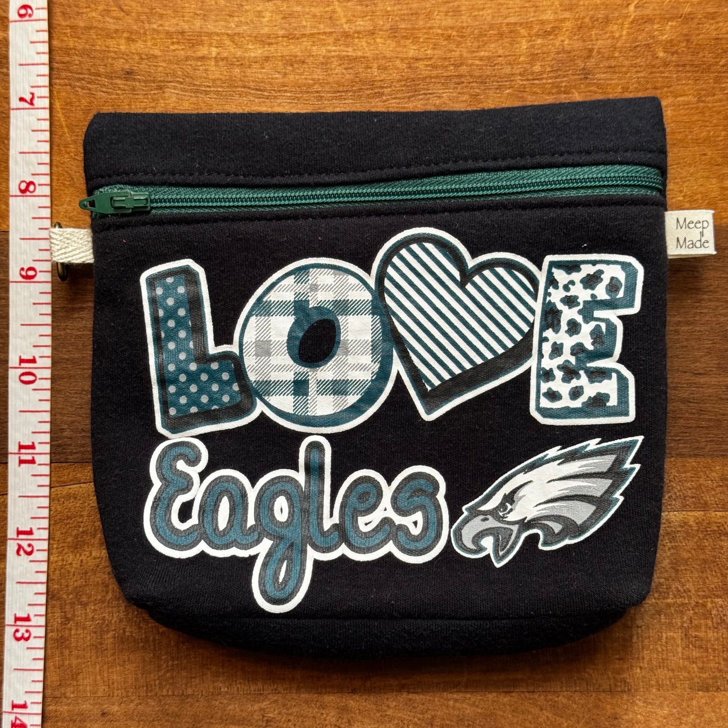 Philly Sports Zipper Pouches