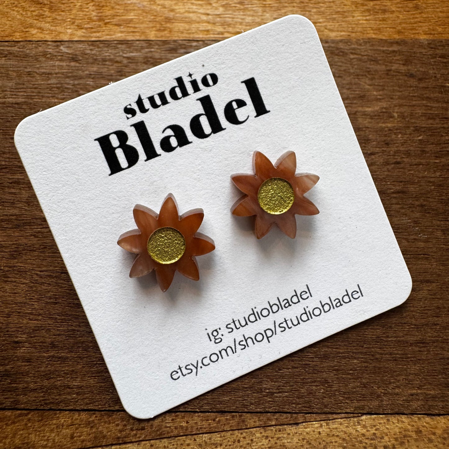 Lasercut Acrylic Earrings