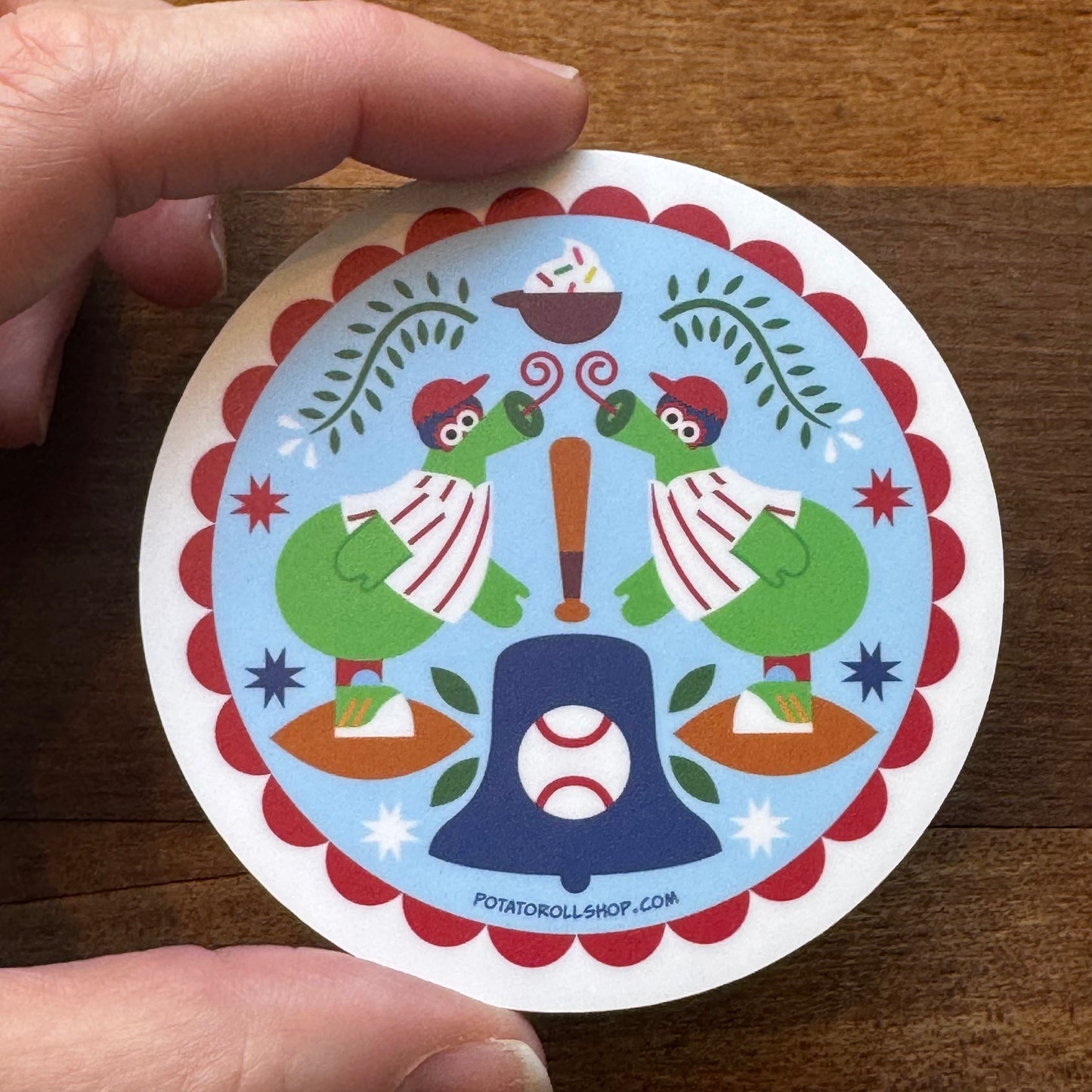 Phanatic Hex Sticker