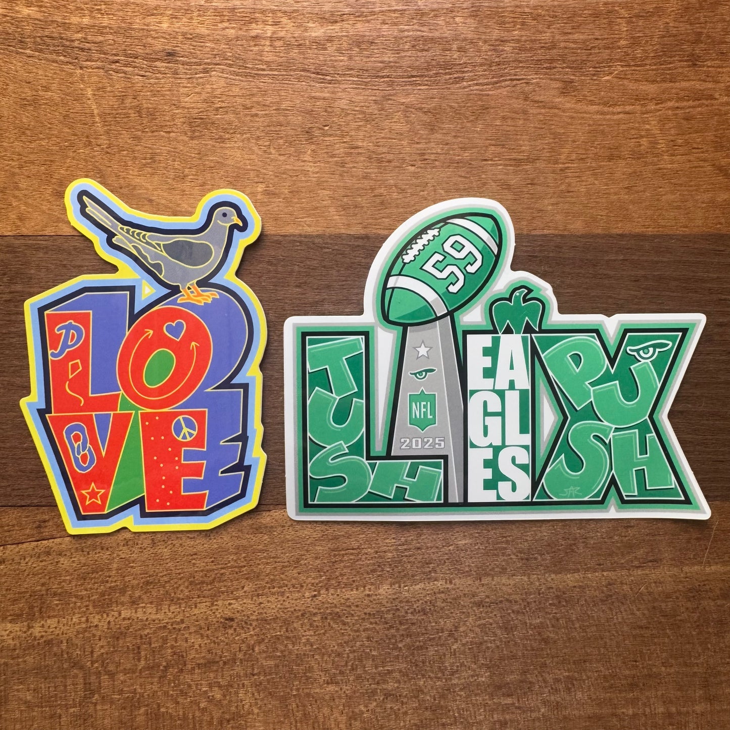 Love & Eagles LIX Stickers