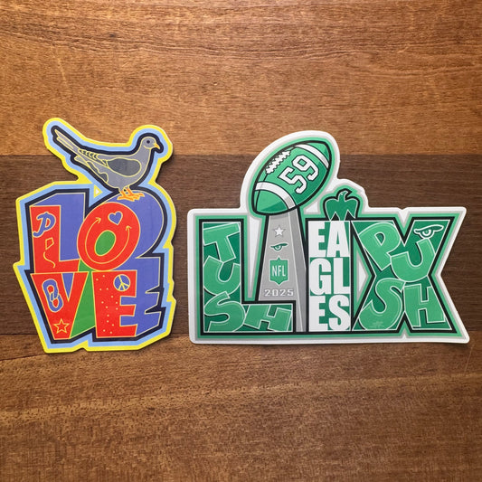 Love & Eagles LIX Stickers