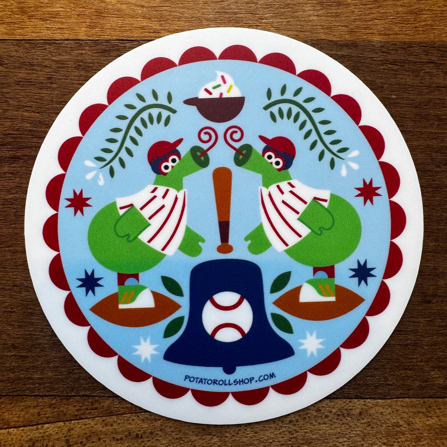 Phanatic Hex Sticker