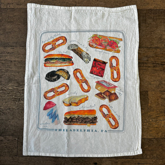 Philly Phoods Tea Towel