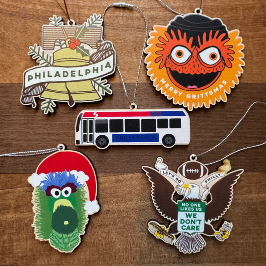 Philly Ornaments