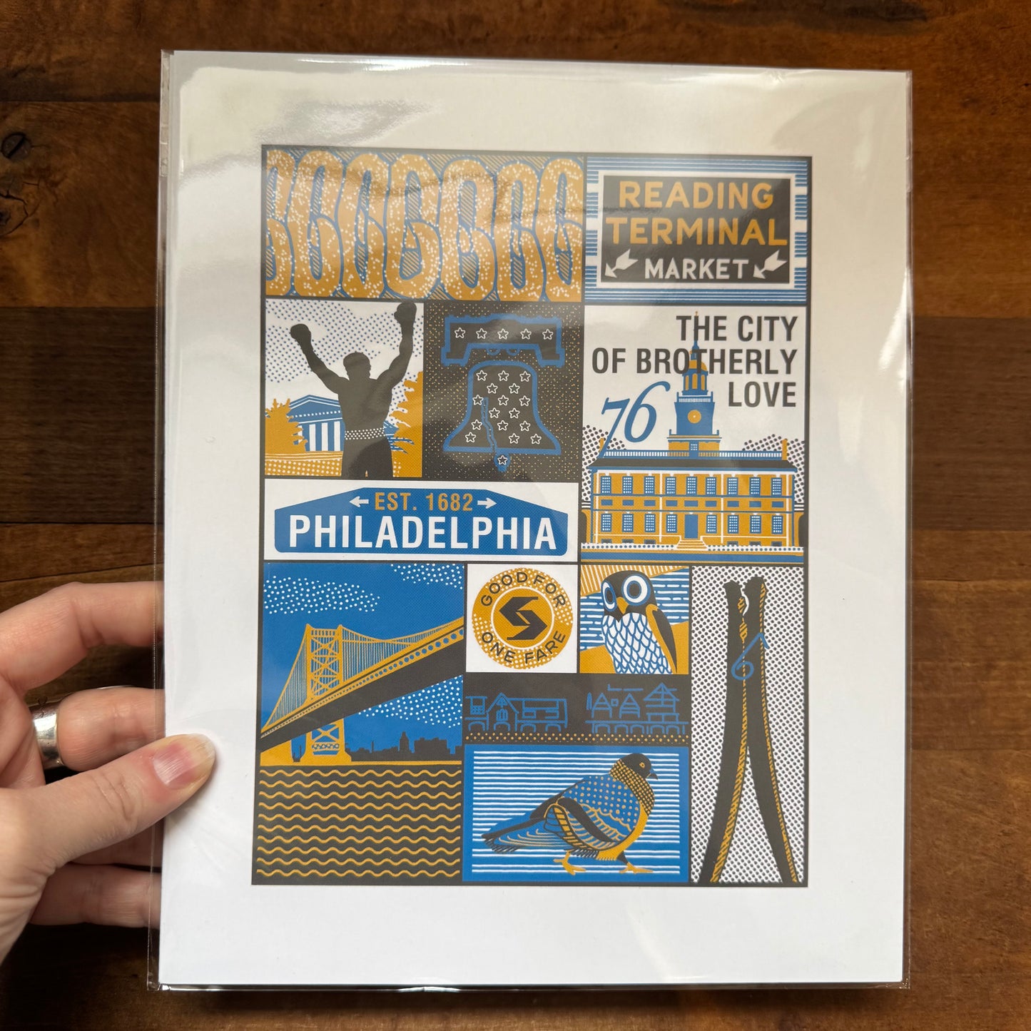 Philadelphia Greetings Print