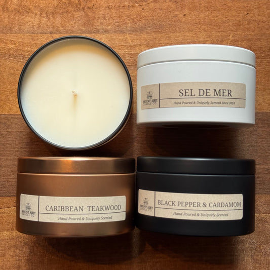 Mount Airy Candles-Tins