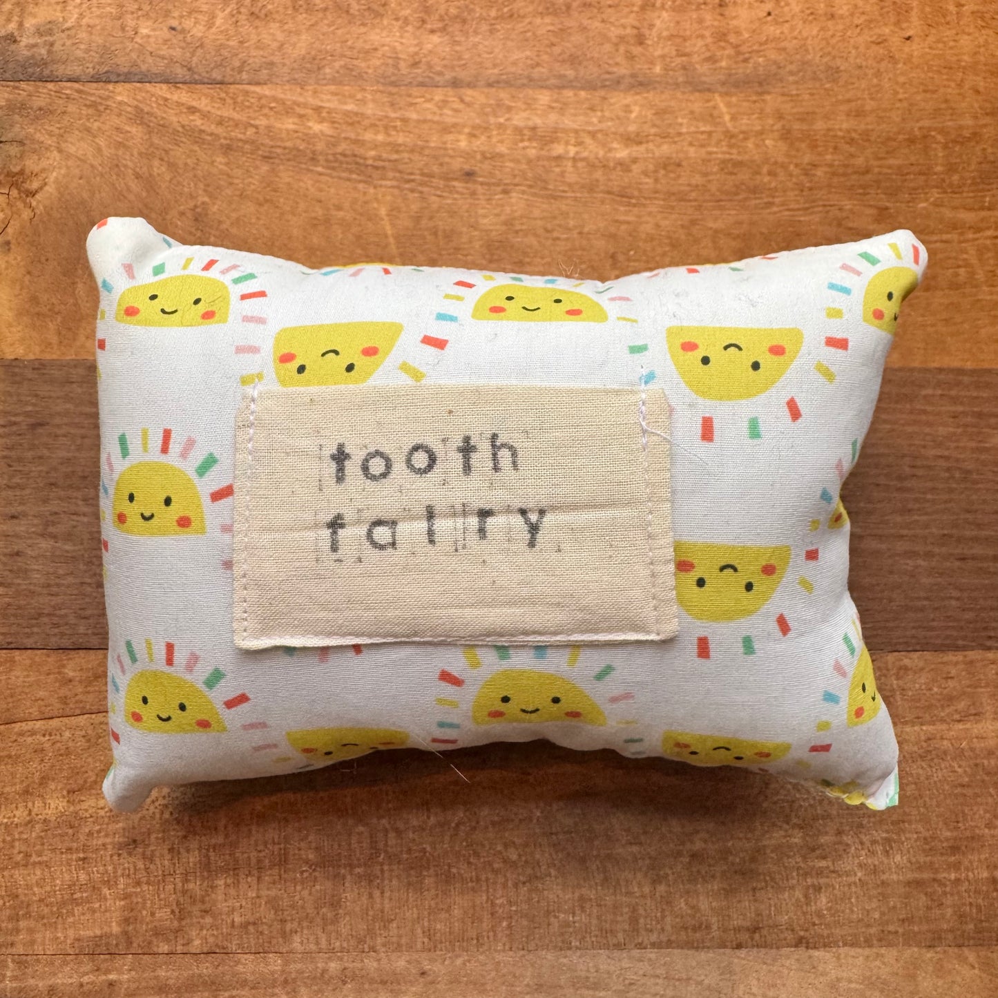 Fun Print Tooth Fairy Pillows