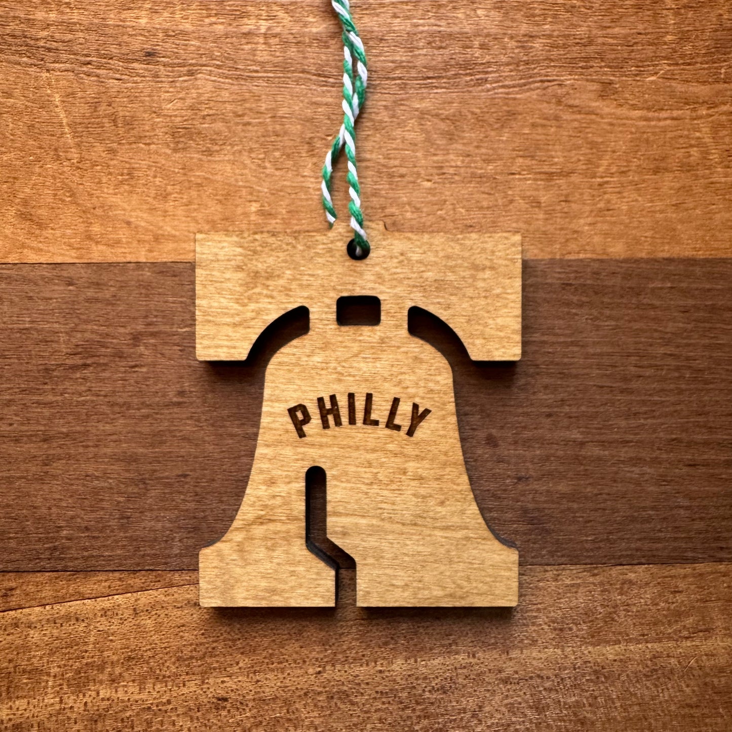 Philly Wood Ornaments
