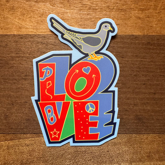 Love Statue Sticker