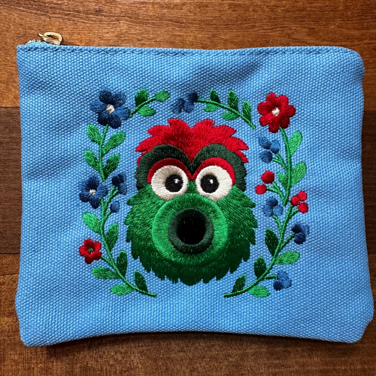 Philly Embroidered Pouches