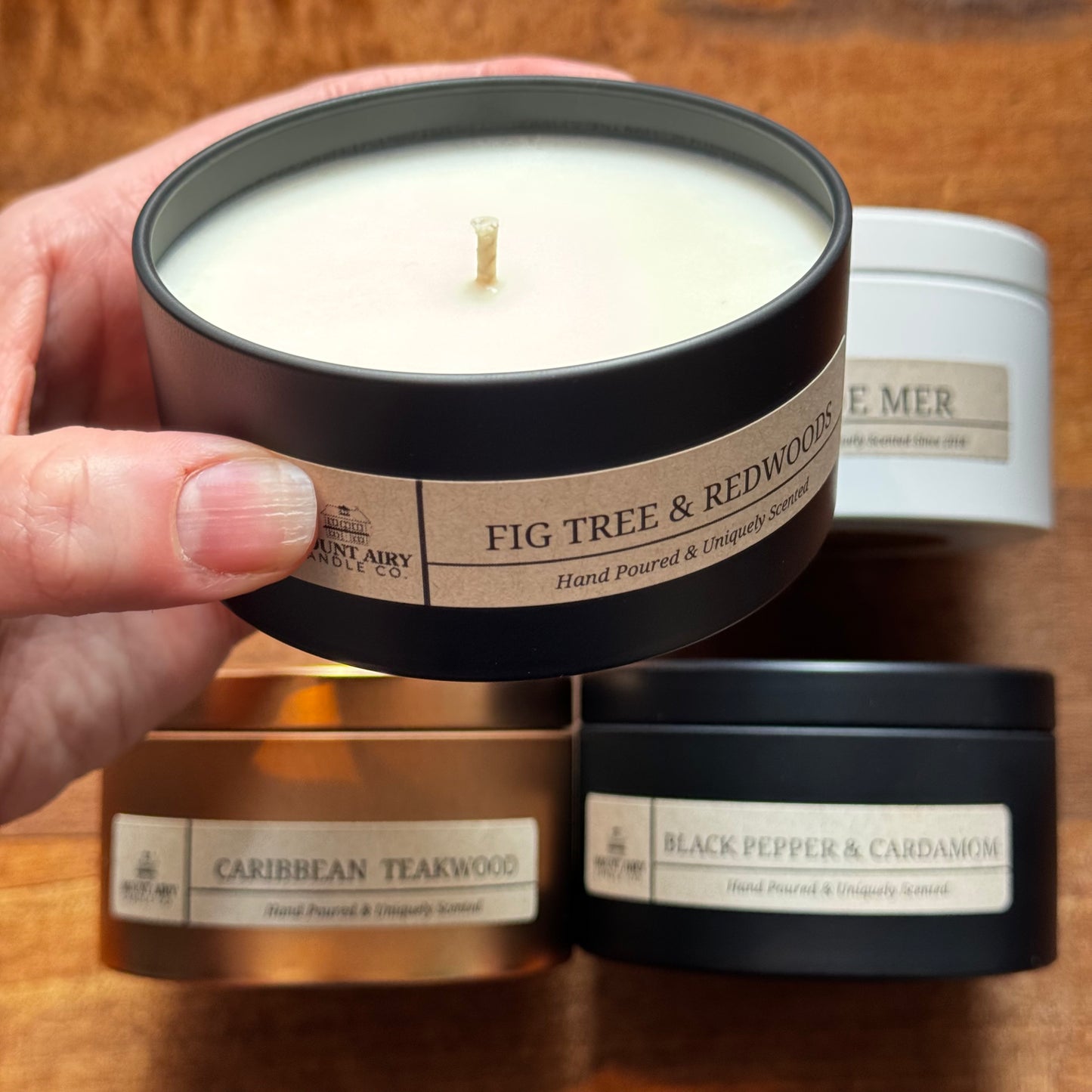 Mount Airy Candles-Tins