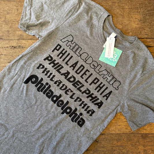 Philadelphia Fonts T-Shirt