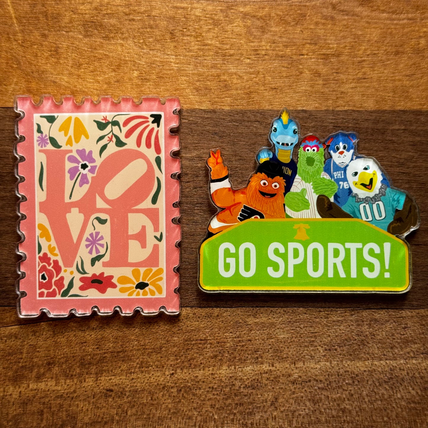 Philly Acrylic Magnets