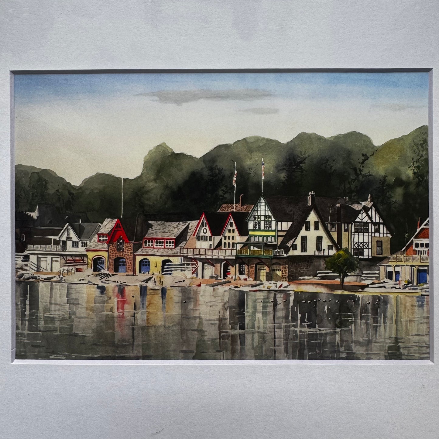 Matted Philly Watercolor Prints