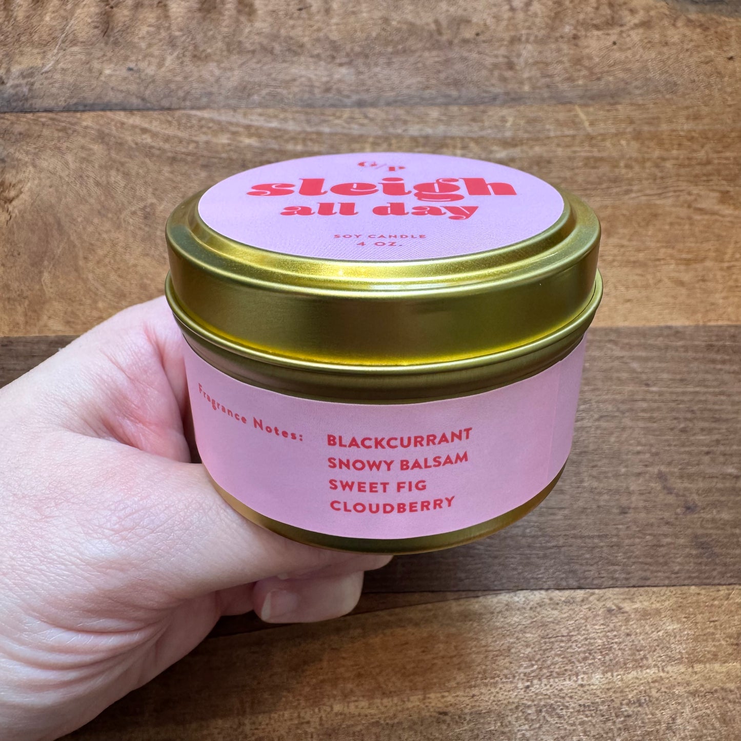 GP Candles-Holiday Tins