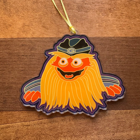 Gritty Acrylic Ornaments